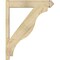 Ekena Millwork Funston Arts & Crafts Rough Sawn Outlooker, Douglas Fir, 6"W x 28"D x 34"H OUT06X28X34FST03RDF - alternate 2